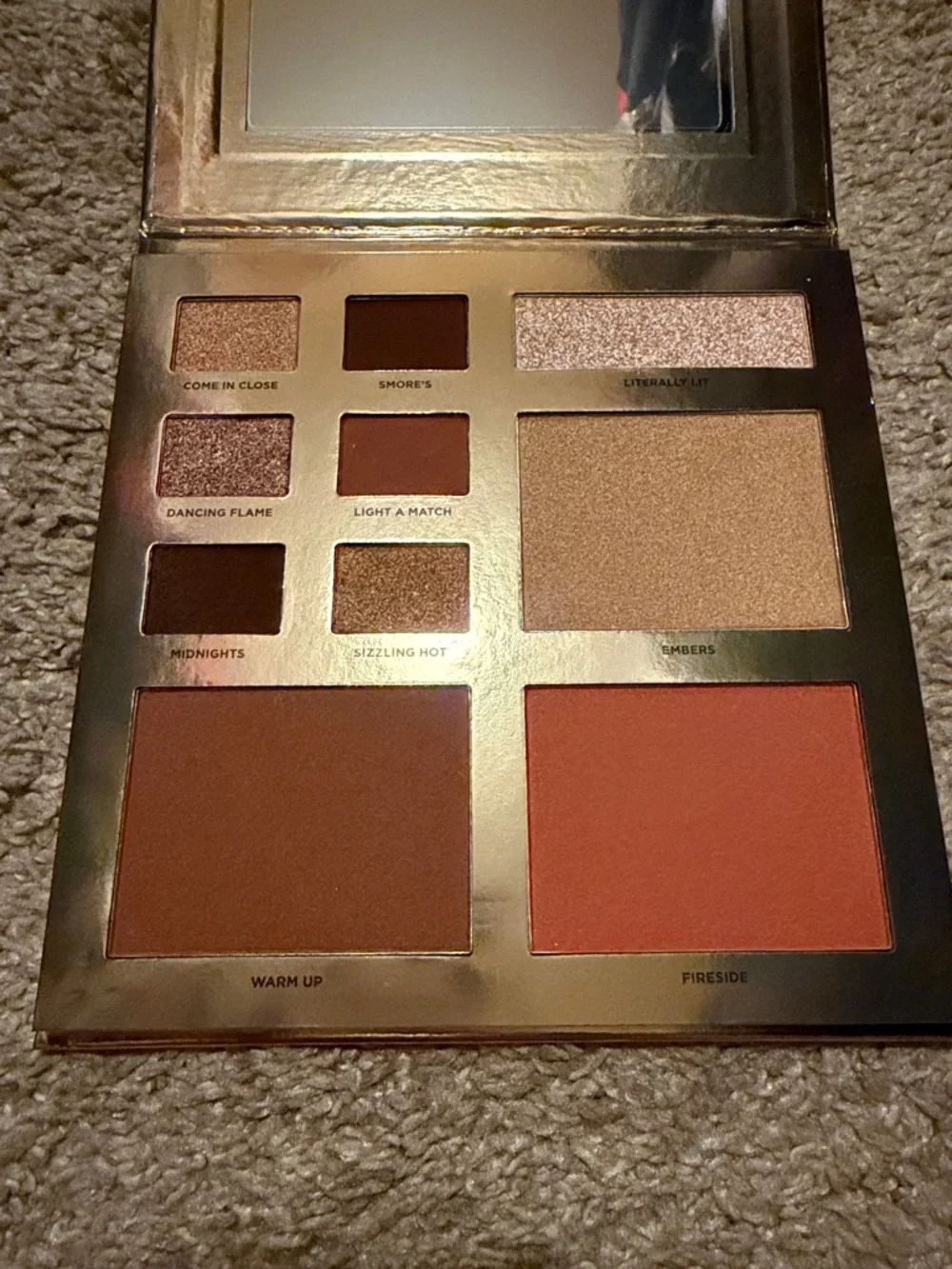 ICONIC London Face & Eye Palette — Brown, Copper, Gold, Rose, NIB!!